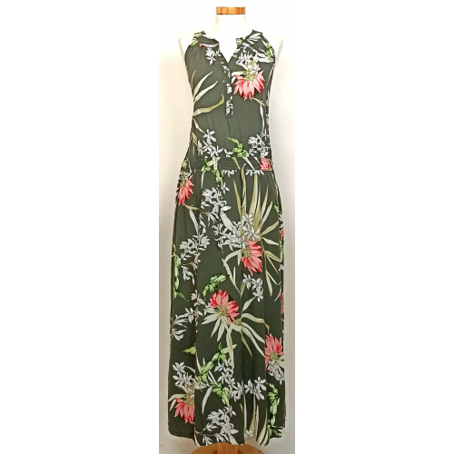 SA.HARA Midikleid mir floralem Muster Gr. 40
