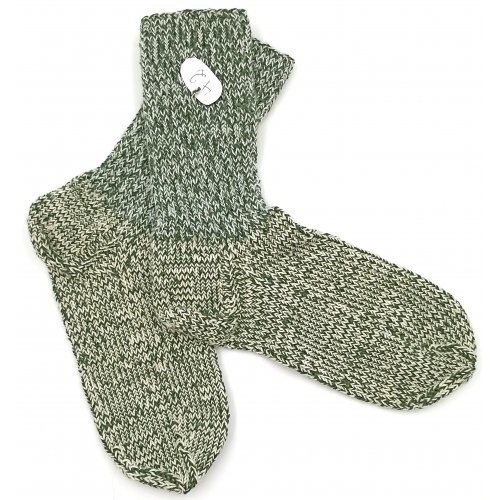 Handgestrickte Wollsocken Gr. 42