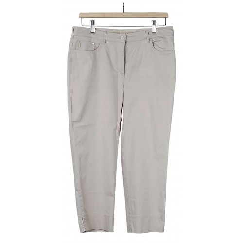 ZERRES Comfort-n Damen 3/4-Hose, beige -Gr. D 44