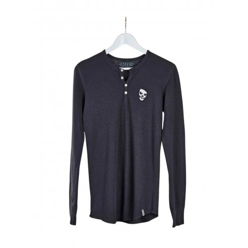 Decay Herren Langarmshirt, schwarz - Gr. XS