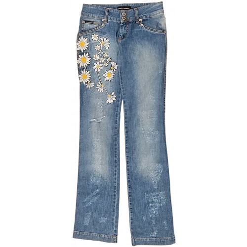DOLCE & GABBANA Damen Jeans, blau - Gr. 27