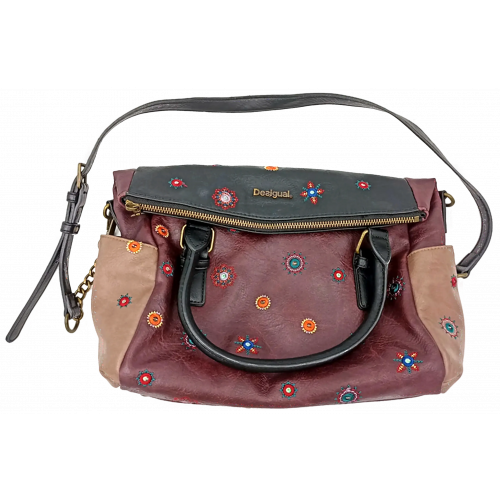 Desigual Damen Handtasche / Umhängetasche Blumenmuster