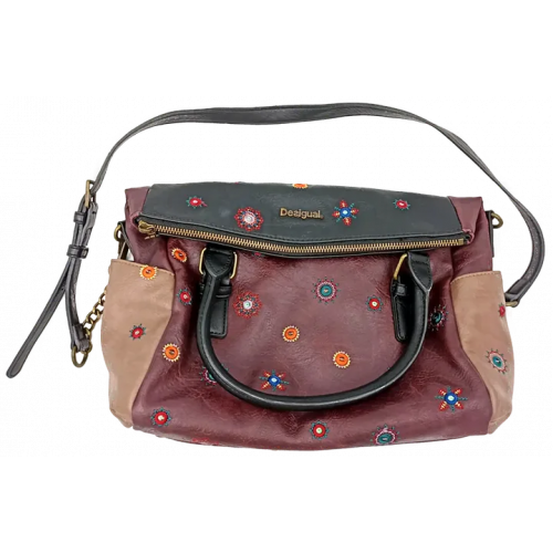 Desigual Damen Handtasche / Umhängetasche Blumenmuster