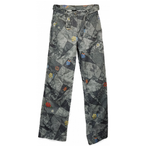 Desigual Damen Jeans grau gemustert Gr. XS