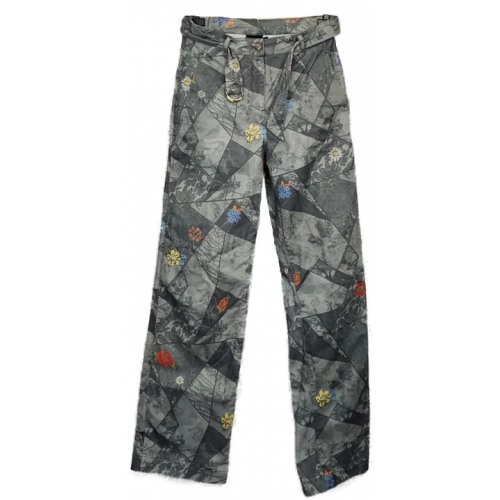 Desigual Damen Jeans grau gemustert Gr. XS