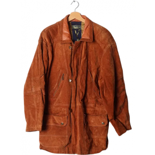 Babäm! - Valenti Herren Ledermantel, braun - Gr. XL 