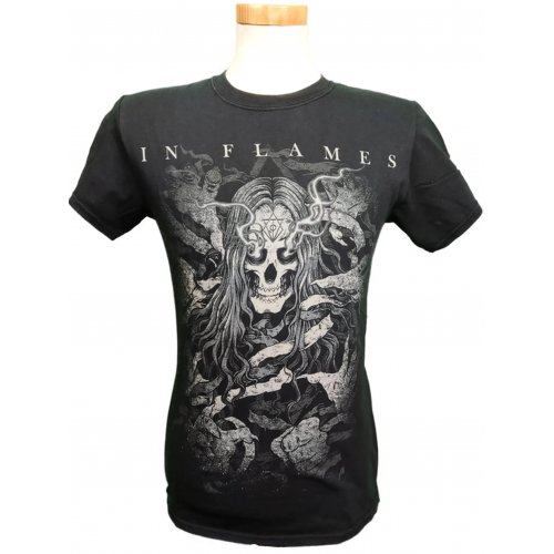 In Flames Herrenshirt schwarz Gr. S