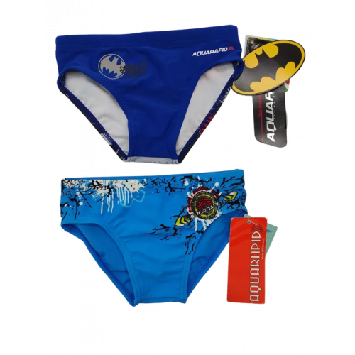 AQUARAPID - Jungen Badehose/Slip - 2 Stück