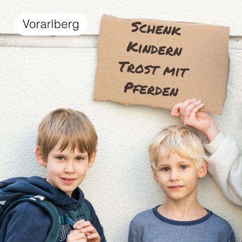 Schenk Kindern Trost mit Pferden