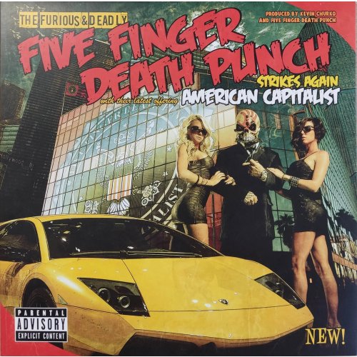 LP Vinyl Five Finger Death Punch "American Capitalist"