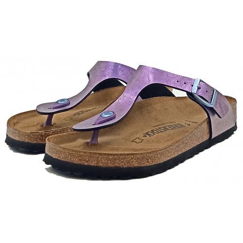 Birkenstock Damensandalen metallic violett Gr. 38