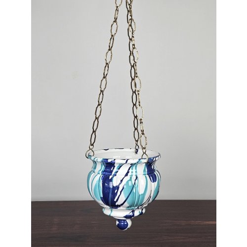 Gmundner Keramik Hängevase "Blumenampel" - Wasserfall - Höhe ca. 26 cm