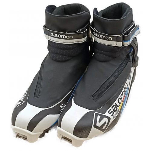 Salomon Herren-Langlaufschuhe schwarz/weiß Gr. 42