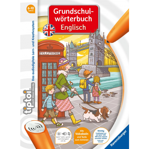 tiptoi® Grundschulwörterbuch Englisch - Kirstin Jebautzke