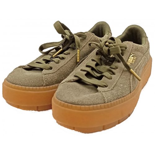 Puma Damensneakers olive Gr. 39