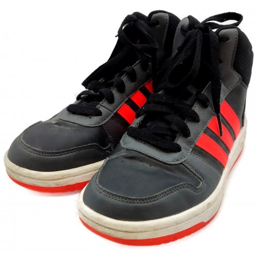 Adidas Kindersneaker schwarz/rot Gr. 37 1/3