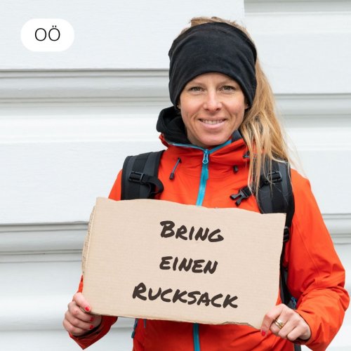 Bring einen Rucksack