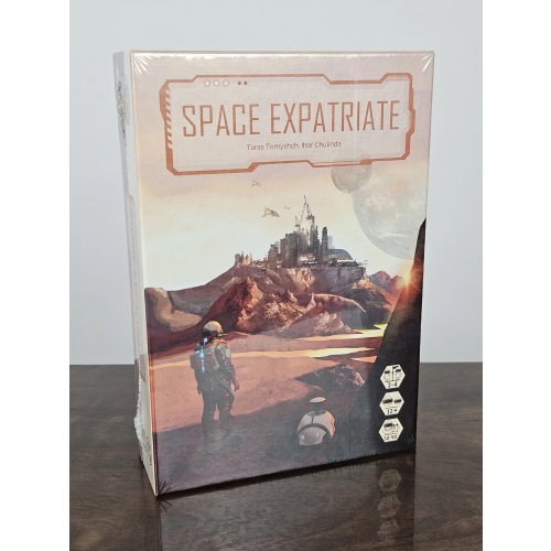 SPACE EXPATRIATE - Gesellschaftsspiel - al-Khwarizmi Games