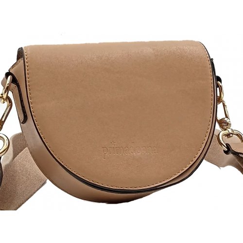 Primadonna Damen Halbmondtasche beige