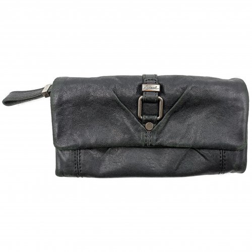 Diesel Damen Lederbrieftasche schwarz