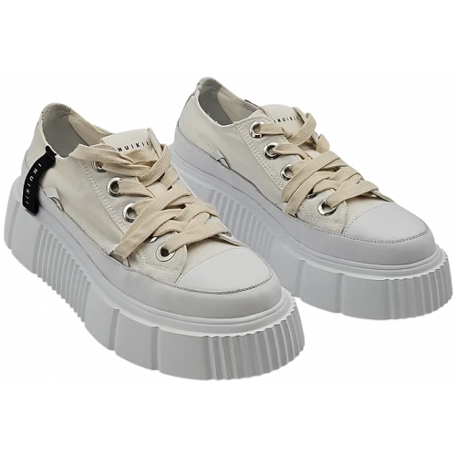 INUIKII Matilda Damen Schuh, weiß - Gr. 40