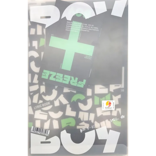 K-Pop - Tomorrow X Together - TXT- Album The Chaos Chapter:  Freeze - BOY - Fotobuch - Audio CD - Lyric Book und Minibooklet