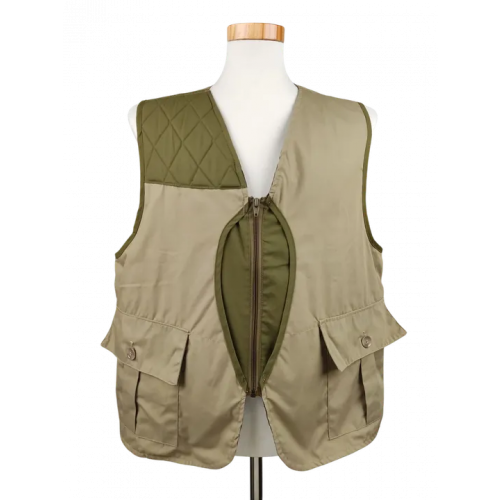 Squaltex Herren Outdoorweste, braun - Gr. L