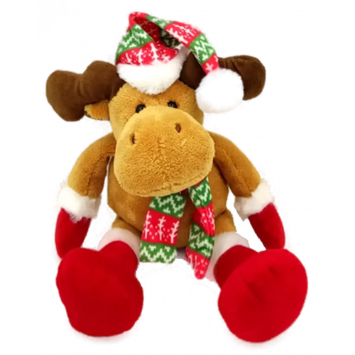 Weihnachtliches Plüsch-Rentier 