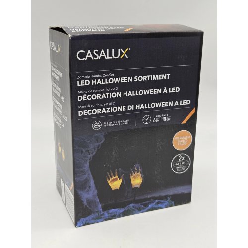 LED-Deko für Halloween  " Zombiehände"