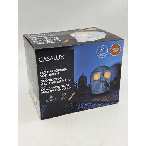 LED-Totenkopf für Halloween