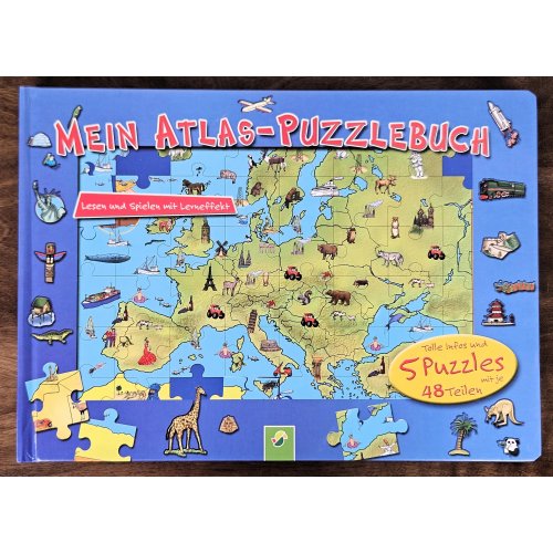 Mein Atlas Puzzlebuch