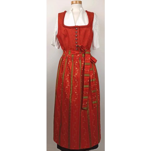 Damendirndl rot/schwarz Gr. XL