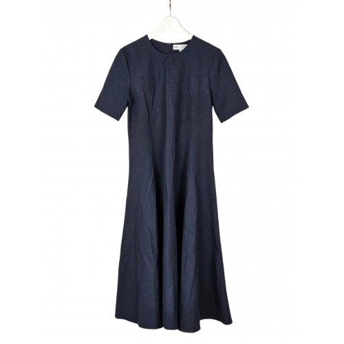 ZARA Damen Maxikleid, dunkelblau - Gr. L / 40 