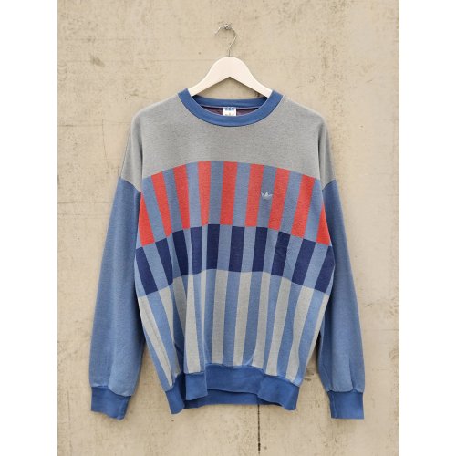 ADIDAS Herren Vintage 90's Pullover, grau - Gr. L