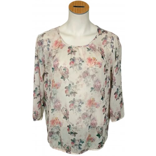 Tom Tailor Damenbluse gemustert Gr. M