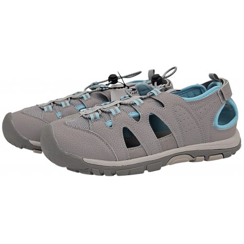 CRANE Damen Outdoor Sandalen - Gr 40 - grau 