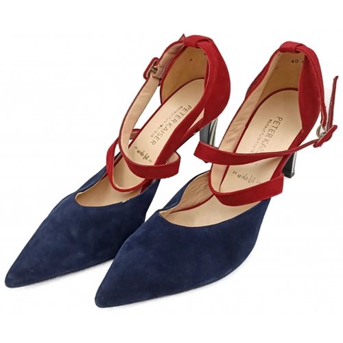 Peter Kaiser Damenpumps blau/rot Gr. 6