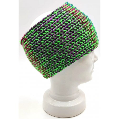 Handgestricktes Stirnband