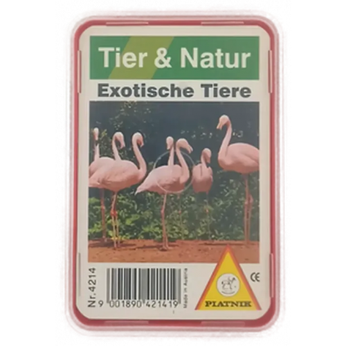 Exotische Tiere - Kartenspiel 