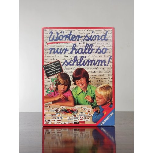 Wörter sind nur halb so schlimm! - Vintage Gesellschaftsspiele - Ravensburger