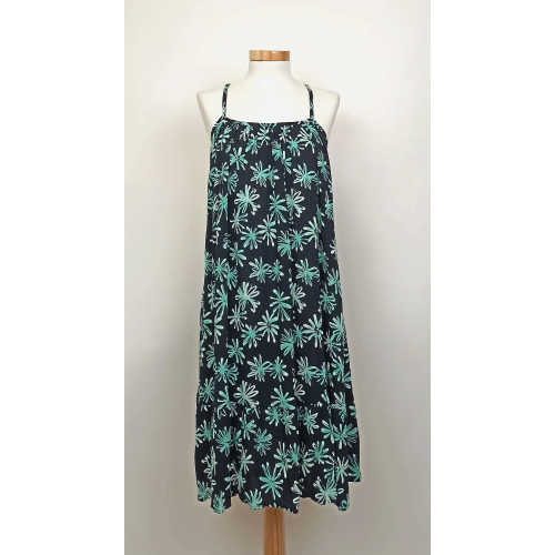 Janina Midikleid schwarz gemustert Gr. 42