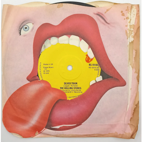 Single Vinyl The Rolling Stones "Angie / Silver Train" 