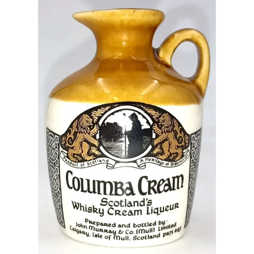 Miniatur Whisky Krug Keramik - Columba Cream