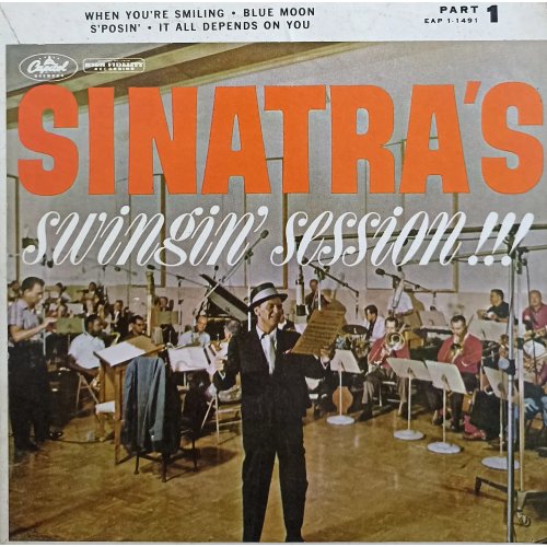 LP Vinyl Frank Sinatra "Sinatra’s Swingin’ Session!!!"