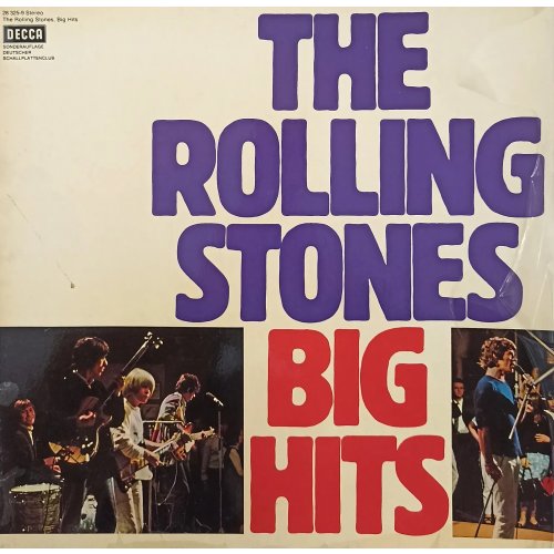 LP Vinyl The Rolling Stones "Big Hits"