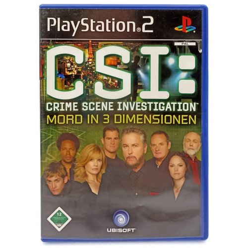 PlayStation 2 "CSI Crime Scene Investigation - Mord in 3 Dimensionen"
