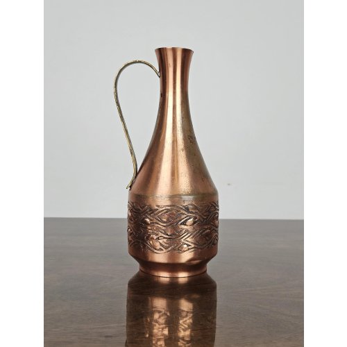 Dekorativer Krug aus Messing - Höhe ca. 19 cm 