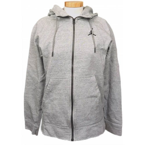 Jordan Reisverschlusshoodie unisex grau Gr. S