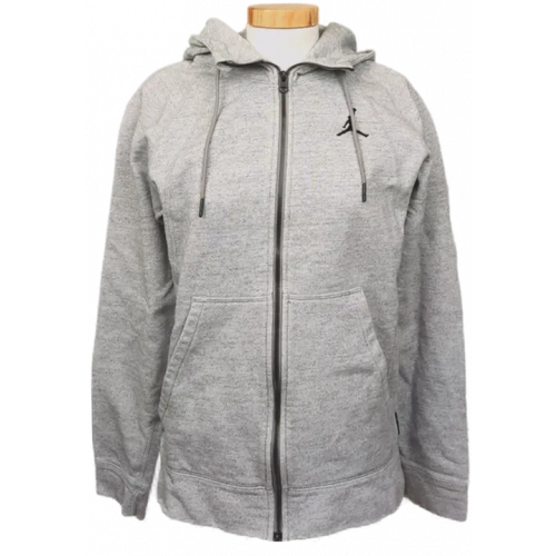 Jordan Reisverschlusshoodie unisex grau Gr. S