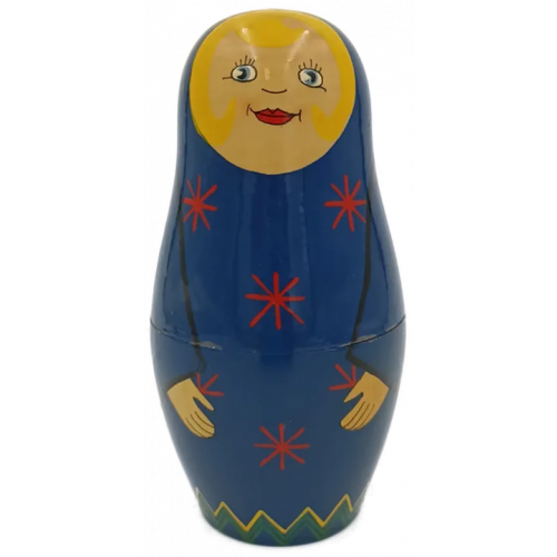 Babuschka/Matroschka - russische Puppen 5 teilig (unvollständig)